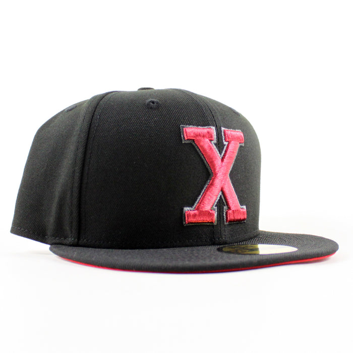 Cuban X-Giants New Era 59Fifty Fitted Hat (Black Red Under Brim)