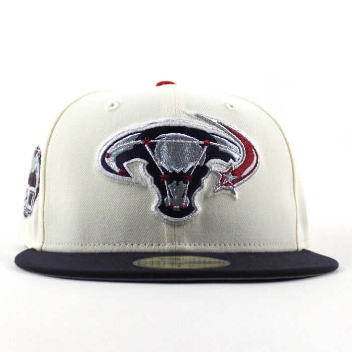Dallas Stars 20 years New Era 59Fifty Fitted Hat (Chrome White Navy Gray Under Brim)