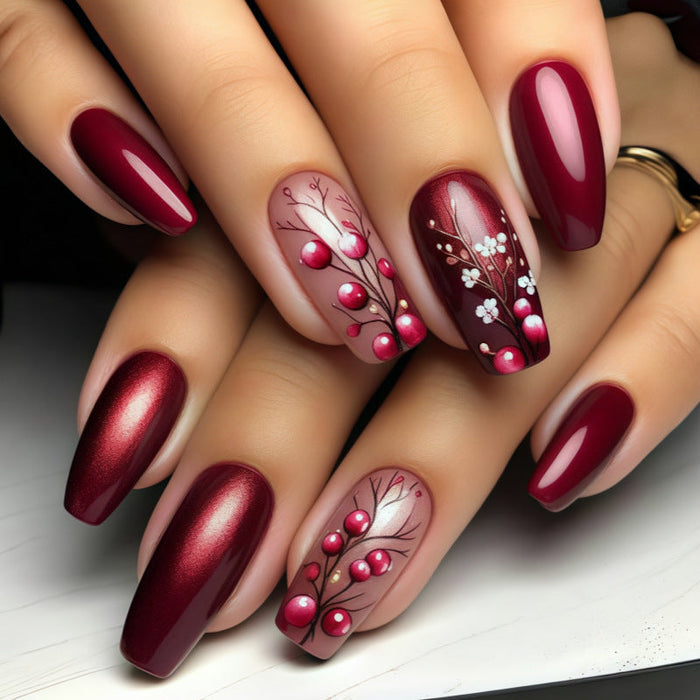 Dark Red Flowers