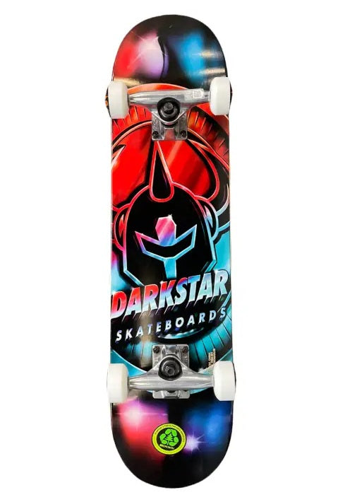 DARKSTAR ANODIZE YOUTH FP W/SOFT WHEELS 7.25" COMPLETE SKATEBOARD
