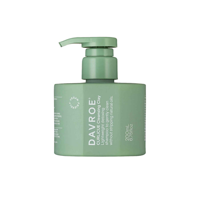 Davroe CURLiCUE Cleansing Clay, Conditioning Rinse and Curl Balm Trio
