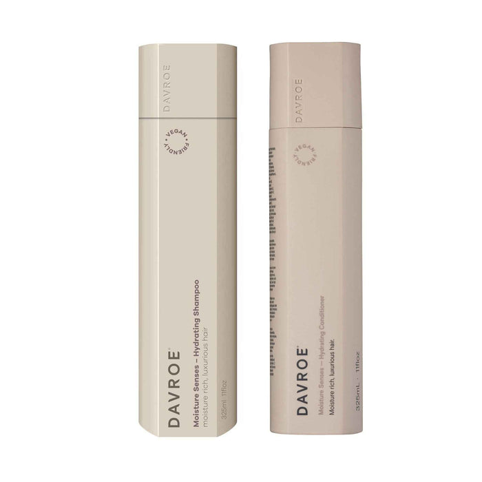 Davroe Moisture Senses Hydrating Shampoo, Conditioner and Curl Crème Definer Trio
