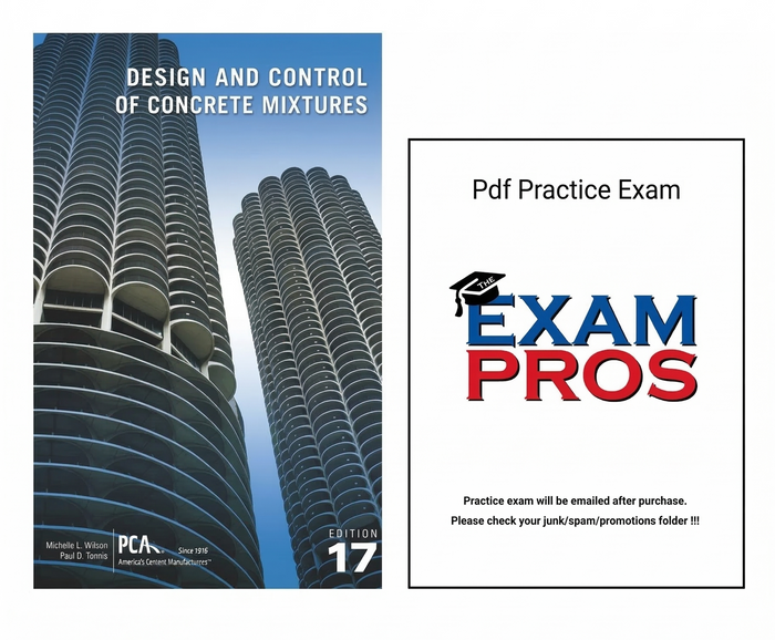 Design and Control of Concrete Mixtures, 17th Edition