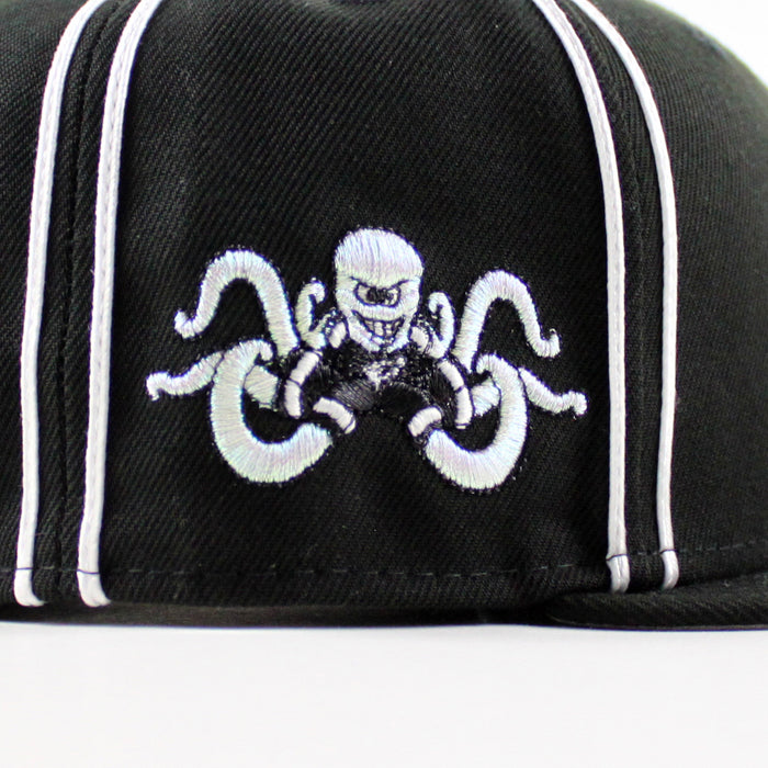 Detroit Red Wings Mascot Patch New Era 59Fifty Fitted Hat (Black Gray Under brim)