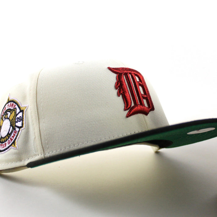 Detroit Tigers 1939 All Star Game Era 59Fifty Fitted Hat (Chrome White Black Gray Under Brim)