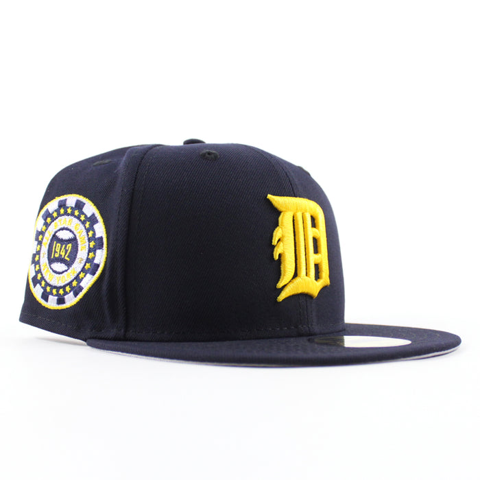 Detroit Tigers 1942 All Star Game New Era 59Fifty Fitted Hat (Navy Gray Under Brim)