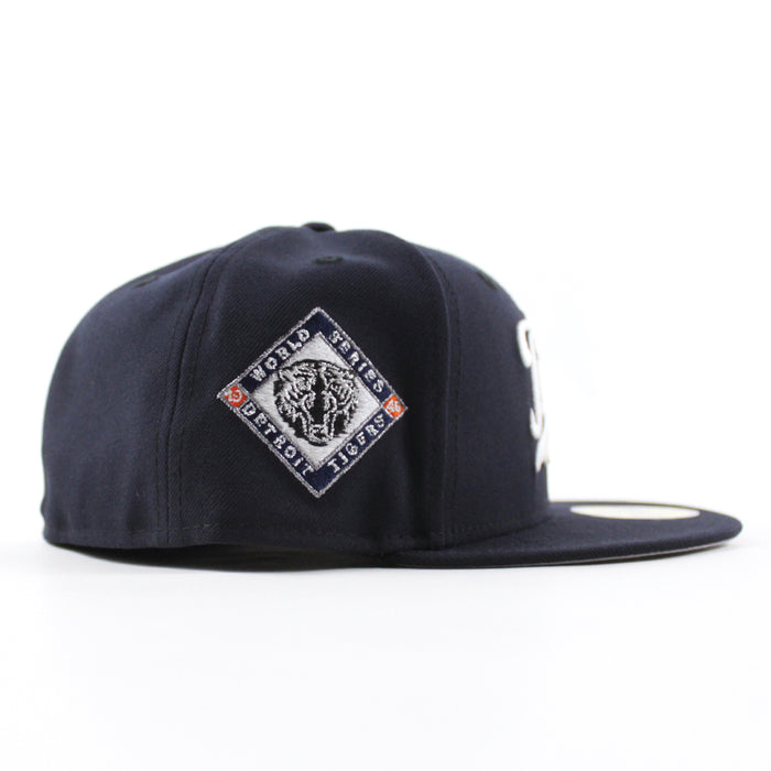 Detroit Tigers 1945 World Series New Era 59Fifty Fitted Hat (Navy Gray Under Brim)