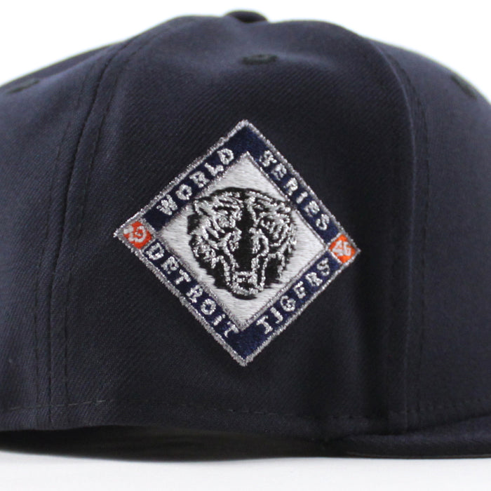 Detroit Tigers 1945 World Series New Era 59Fifty Fitted Hat (Navy Gray Under Brim)
