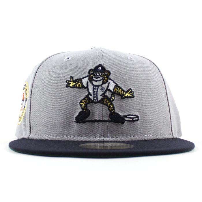 Detroit Tigers 1951 All Star Game New Era 59Fifty Fitted Hat (Gray Navy Green Under Brim)