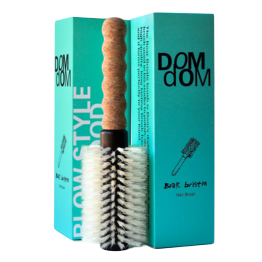 dom dom hair oar bristle brush round brush