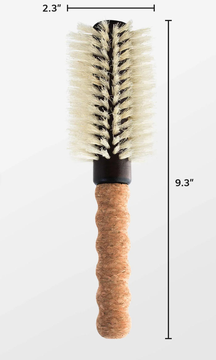 dom dom hair oar bristle brush round brush
