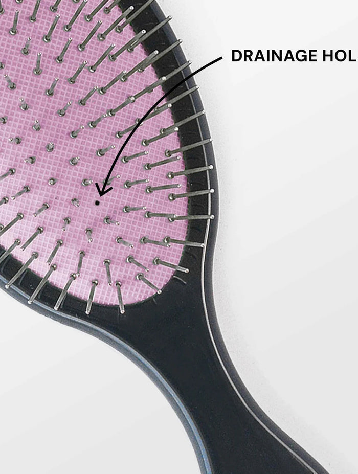 domdom purple wet brush hairbrush luxury haircare