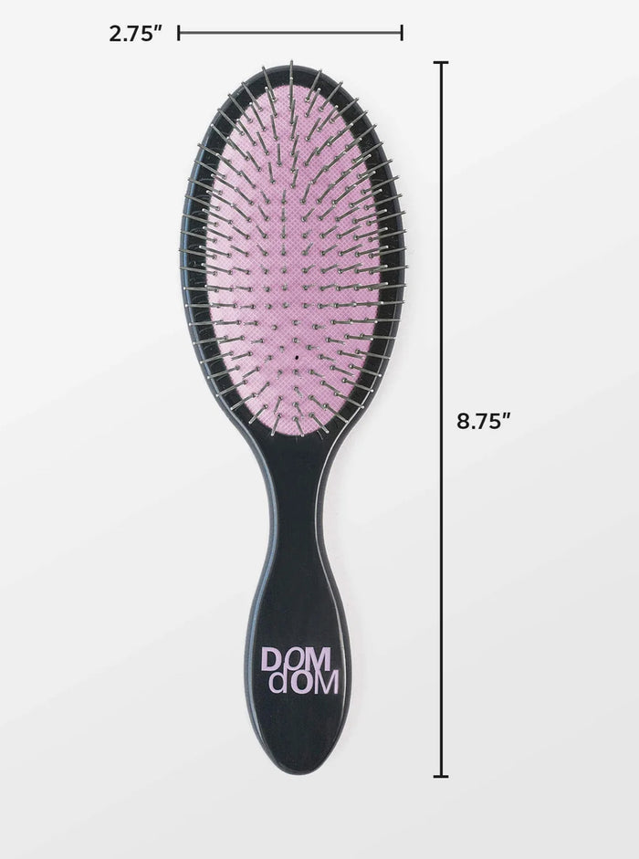 domdom purple wet brush hairbrush luxury haircare