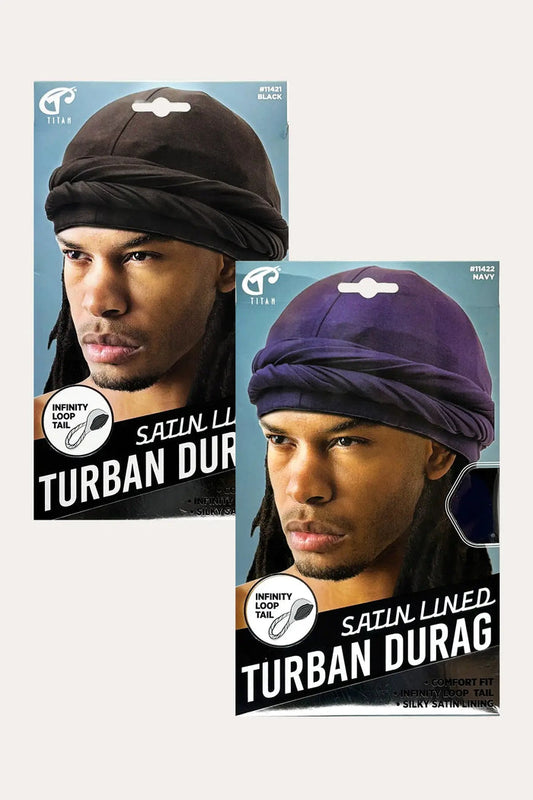 DONNA SATIN LINED TURBAN DURAG - BSW BEAUTY CANADA