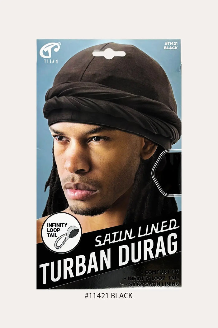 DONNA SATIN LINED TURBAN DURAG - BSW BEAUTY CANADA