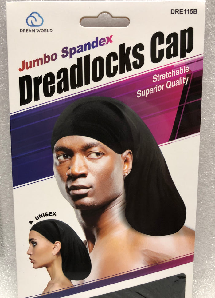 Dream Spandex Dreadlock Cap #115B - Dozen Pack - Palms Fashion Inc.