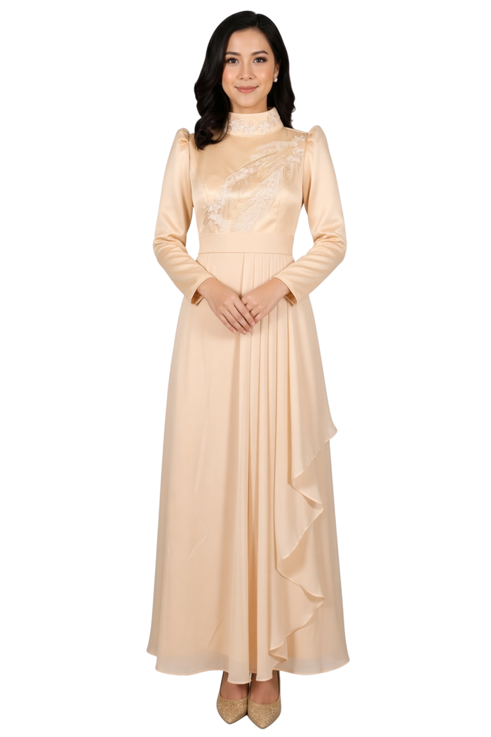 Traditional Filipiniana Dress