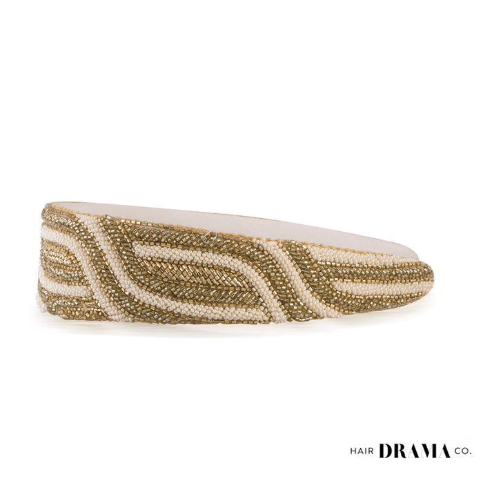 Embellished Flat Band - Gold