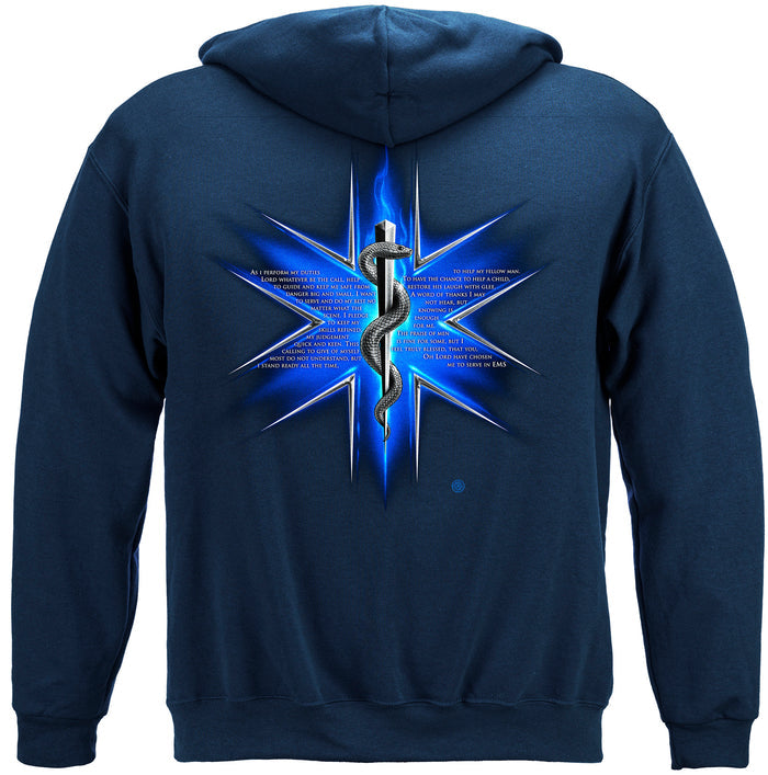 EMS sweatshirt emergency medical services fire department paramedic first responder