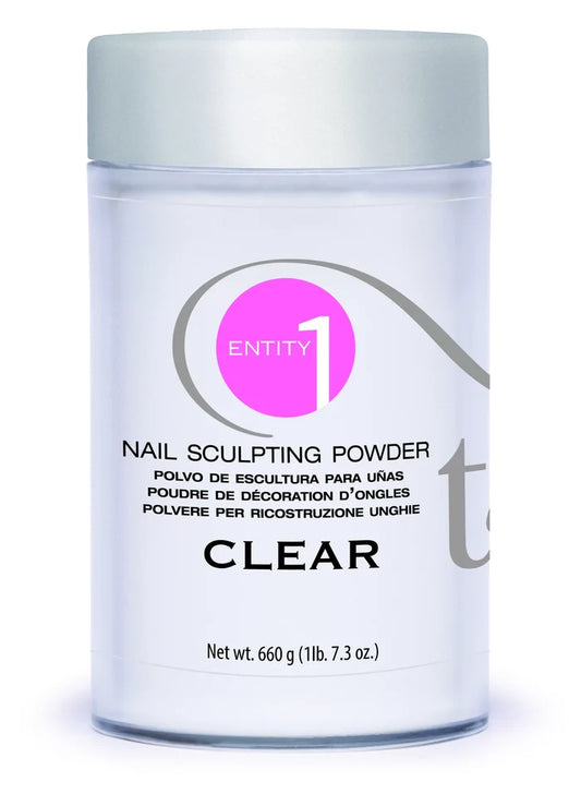 Entity Beauty Nail Acrylic Sculpting Powder CLEAR - Size 23.3oz