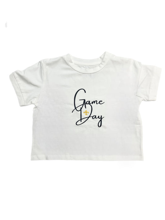 Evie's Closet Black/Gold Game Day Shirt