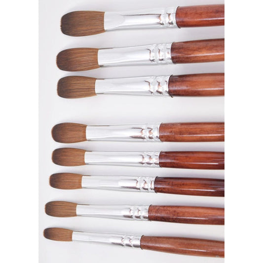 EX Kolinsky Acrylic Nail Brush For Manicure Powder (CRIMPED) - Choose your size