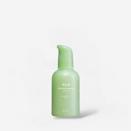 (EXPIRY: 10/2026) Abib Heartleaf Essence Calming Pump 50ml مضخة أبيب المهدئة بخلاصة أوراق القلب - Princess Cosmetics Qatar