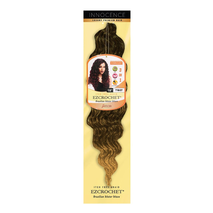 EZBRAID Ezcrochet Brazilian Water Wave (18inch)