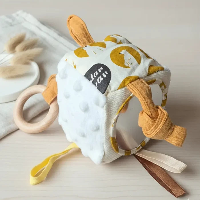 Fabric Activity Block Toy - Plush