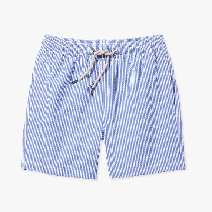 Light Blue Seersucker / Youth Small