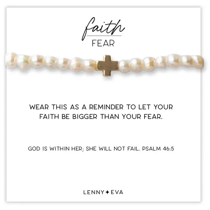 Faith Over Fear Beaded Bracelet-2 Styles
