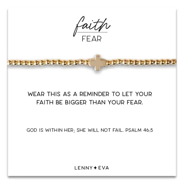 Faith Over Fear Beaded Bracelet-2 Styles