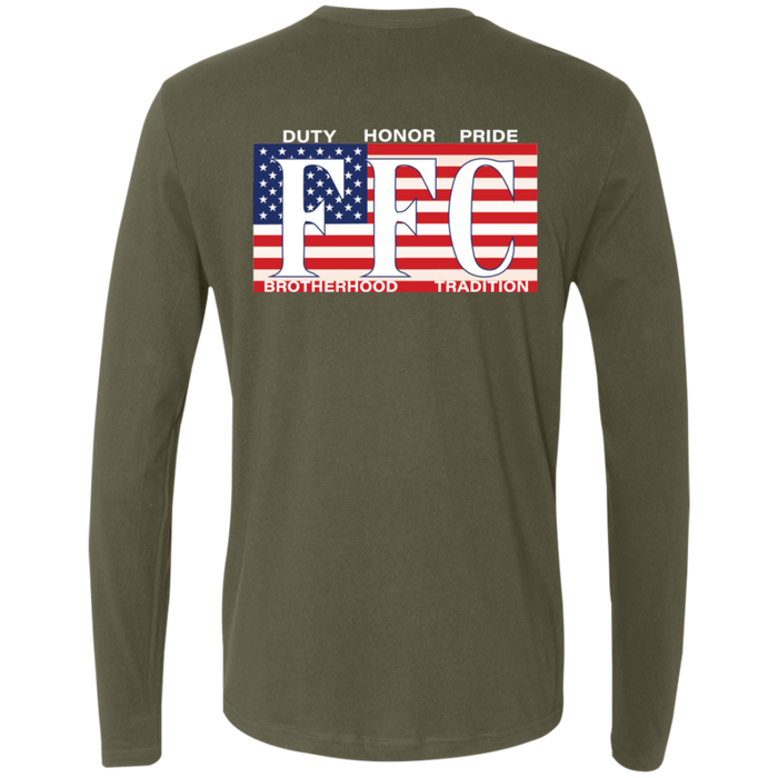FFC 343 Brotherhood firefighter long sleeve shirt – fire department IAFF American brotherhood apparel