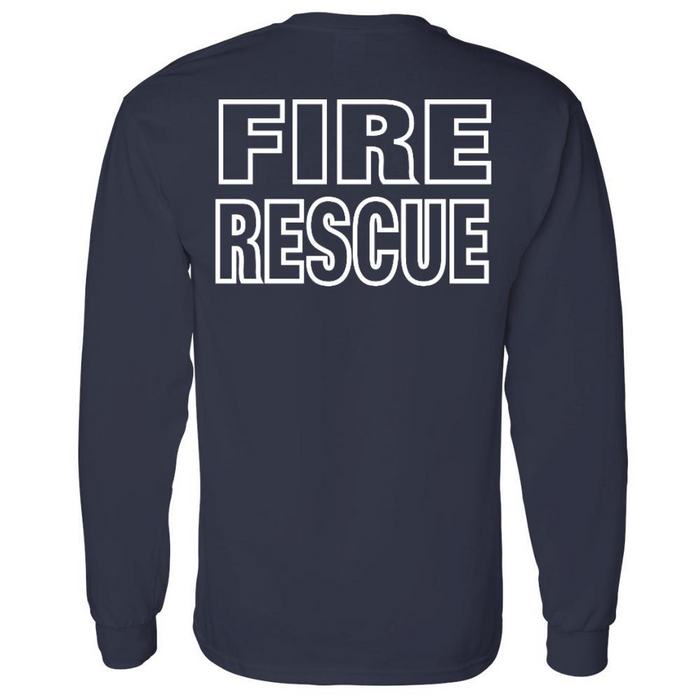 Custom Fire Rescue Long Sleeve Duty Shirt Firefighter Uniform