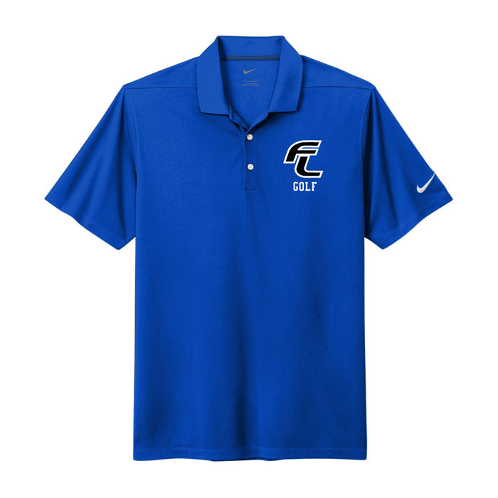 FL Boys Golf Nike Polo Logowear Fairfield Ludlowe Boys Golf Royal Mens S