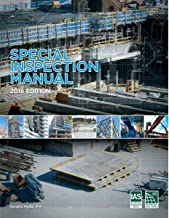 Cover of the Special Inspection Manual 2016 edition showing construction site with concrete slab and steel framework