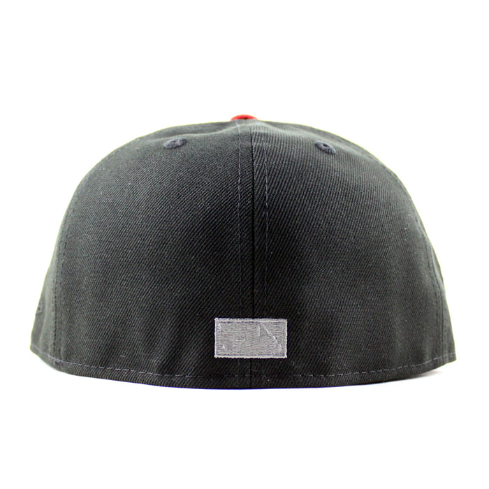 Florida Marlins 1993 Inaugural Season New Era 59Fifty Fitted Hat (Black Graphite Gray Under brim)