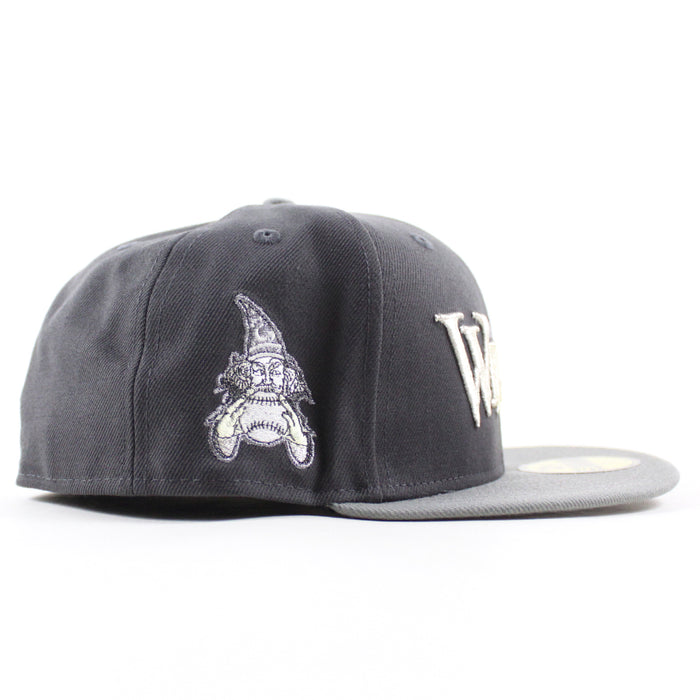 Fort Wayne Wizards New Era 59Fifty Fitted Hat (Dark Gray Misty Gray Gray Under Brim)