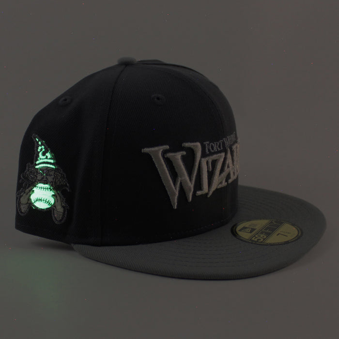 Fort Wayne Wizards New Era 59Fifty Fitted Hat (Dark Gray Misty Gray Gray Under Brim)