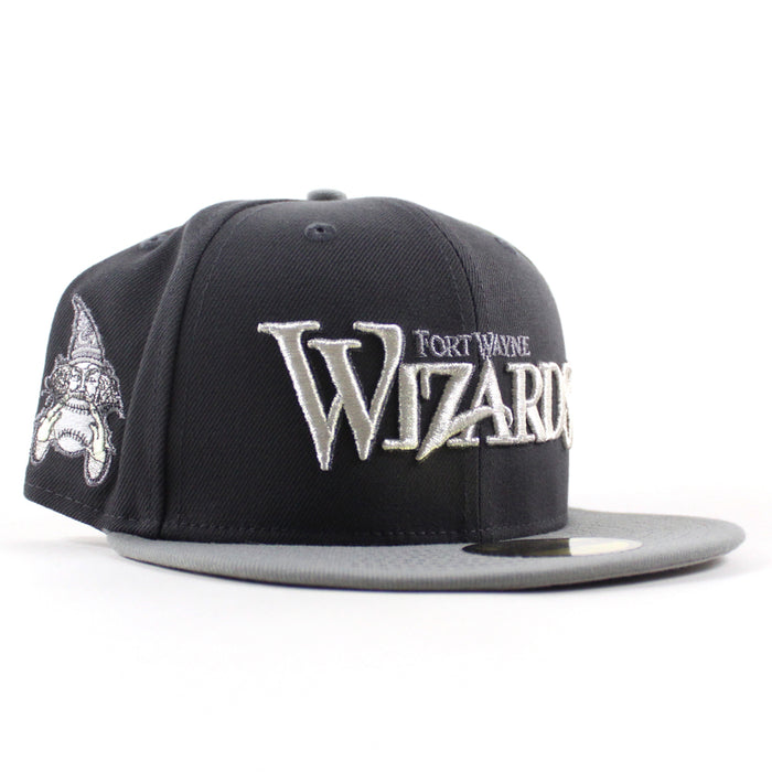 Fort Wayne Wizards New Era 59Fifty Fitted Hat (Dark Gray Misty Gray Gray Under Brim)