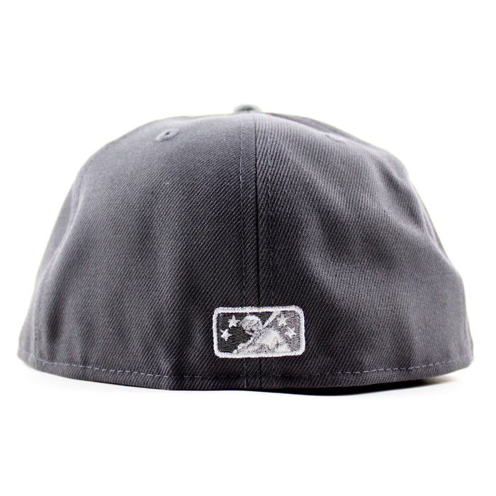 Fort Wayne Wizards New Era 59Fifty Fitted Hat (Dark Gray Misty Gray Gray Under Brim)
