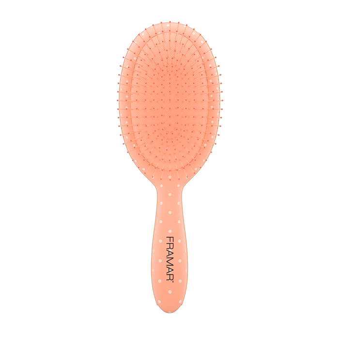 Framar Peach Please 9PC Detangling Brush Display