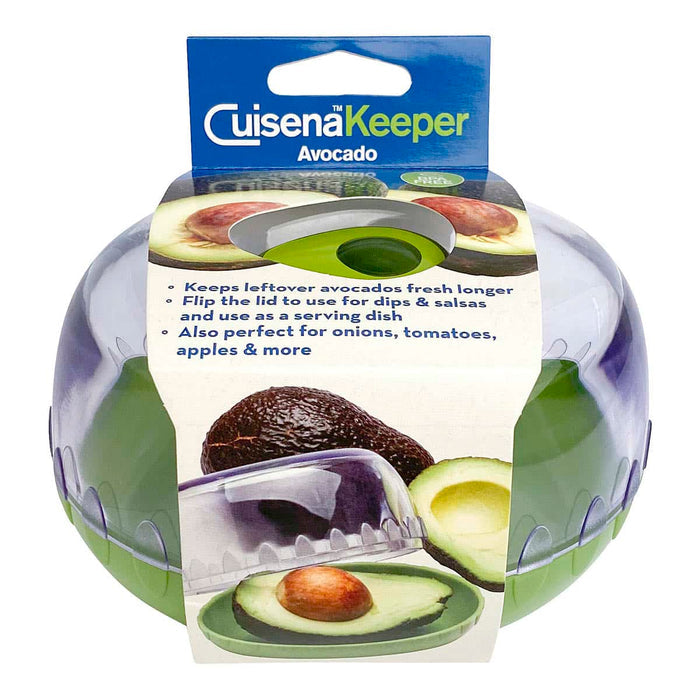 Cuisena Fresh Keeper Pod - Avocado. Packaging on a white background.