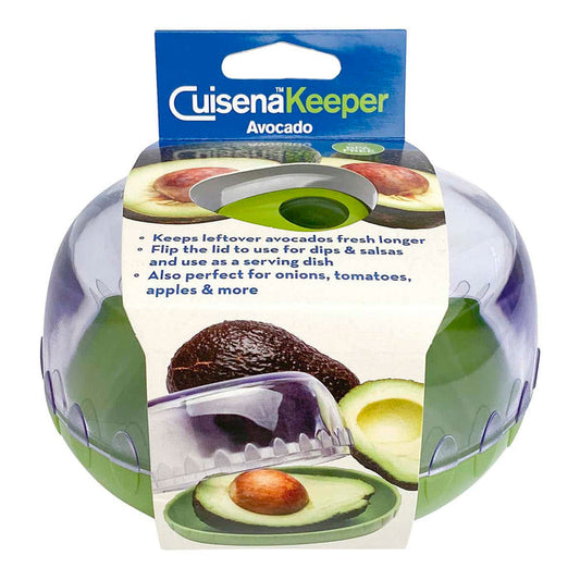 Cuisena Fresh Keeper Pod - Avocado. Packaging on a white background.