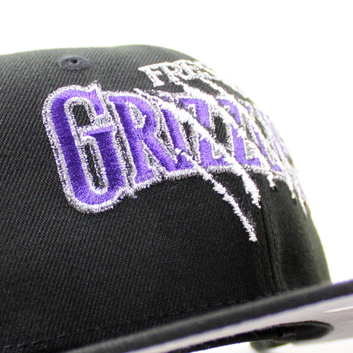 Fresno Grizzlies 20 Seasons Patch New Era 59Fifty Fitted Hat (Black Gray Under Brim)