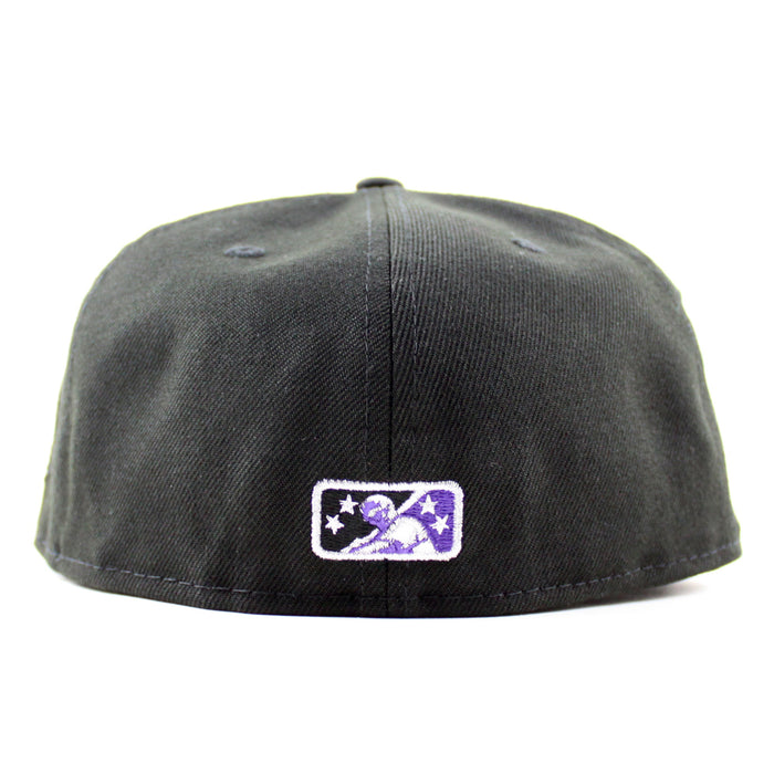 Fresno Grizzlies 20 Seasons Patch New Era 59Fifty Fitted Hat (Black Gray Under Brim)