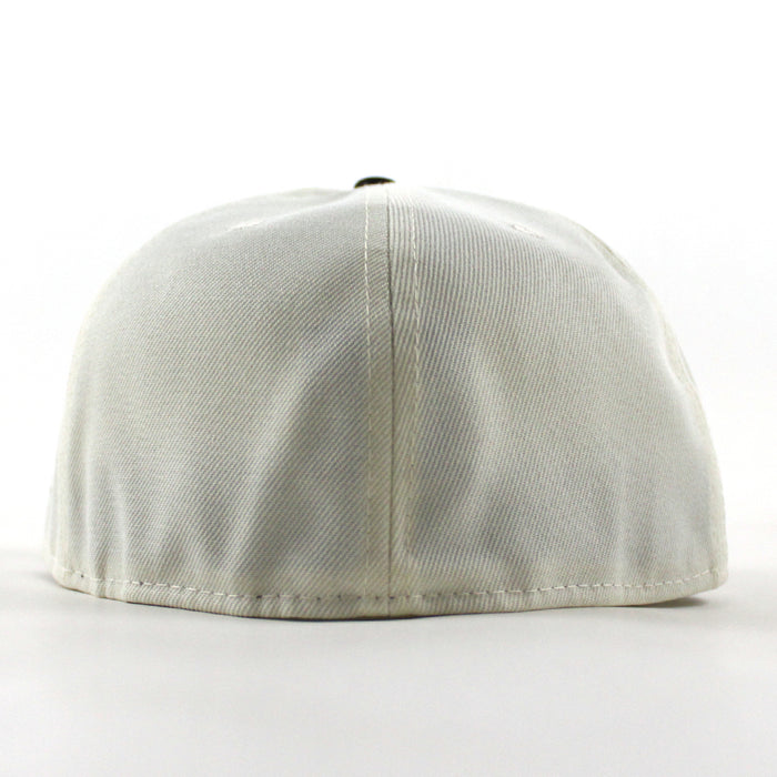 Fresno Grizzlies Grizzlies Paw Patch New Era 59Fifty Fitted Hat (Chrome White Black Gray Under Brim)