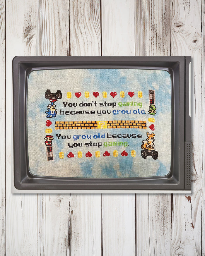 Gamer Cross Stitch Pattern