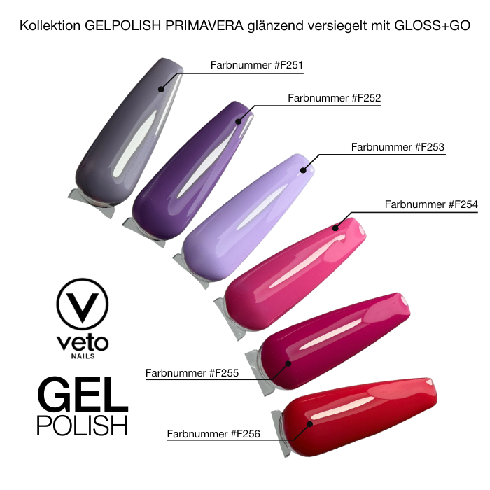 GEL POLISH DISPLAY-SET "PRIMAVERA"