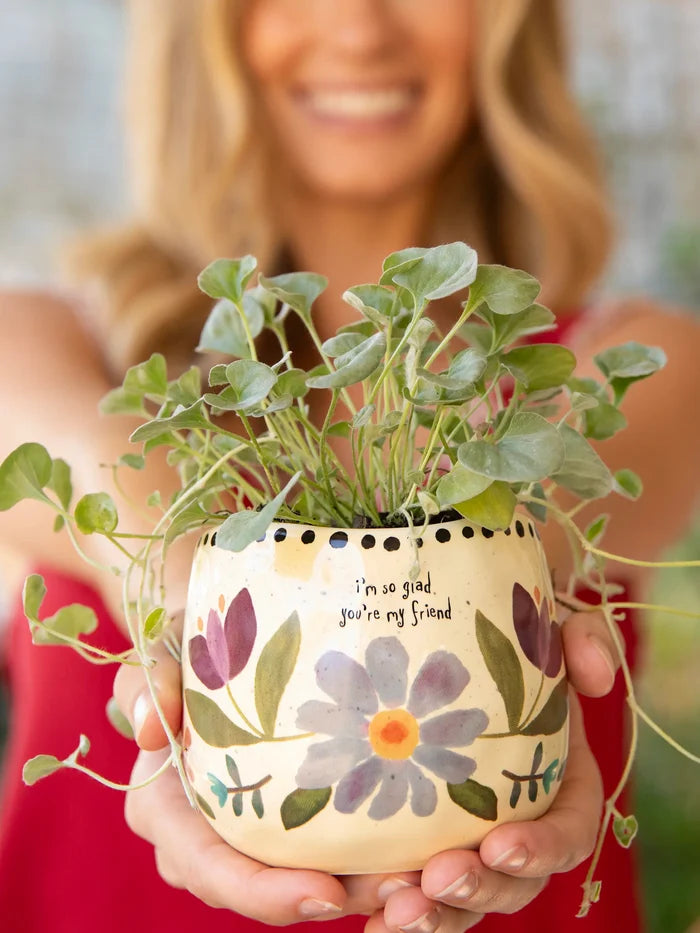 Give Happy Planter - Friend-view 1